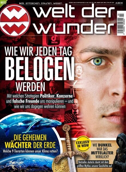 Welt der Wunder – Marz 2025 Cover