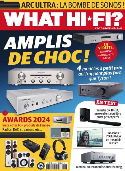 What Hifi France – Janvier 2025 Cover