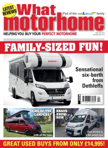 What Motorhome – April 2025 Cover
