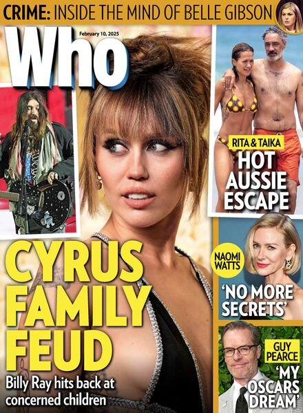 Who – 3 February 2025 Cover