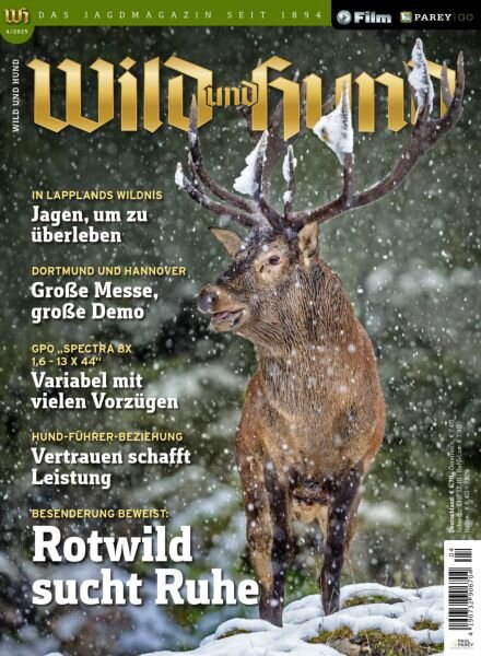 Wild und Hund – Nr 4 2025 Cover