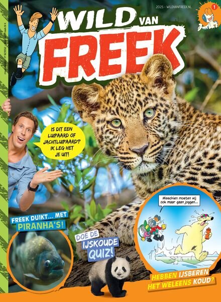 Wild van Freek – Februari 2025 Cover
