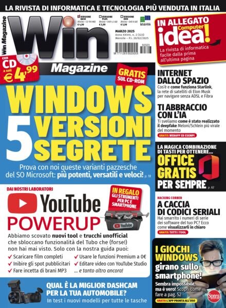 Win Magazine – Marzo 2025 Cover