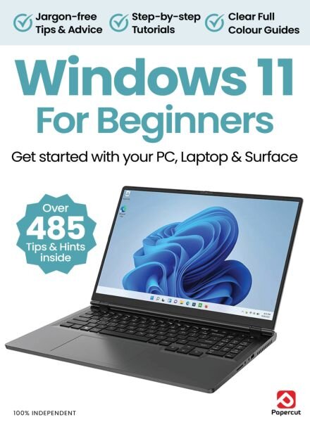 Windows 11 For Beginners – February 2025 Cover