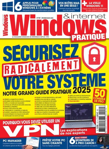 Windows & Internet Pratique – Fevrier-Mars 2025 Cover