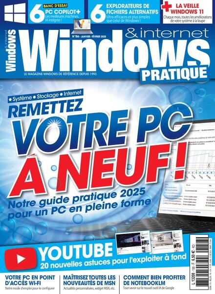 Windows & Internet Pratique – Janvier-Fevrier 2025 Cover