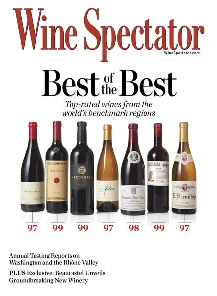 Wine Spectator – March 31 2025 Cover