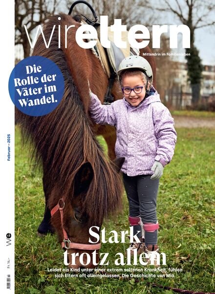 Wir Eltern – Februar 2025 Cover