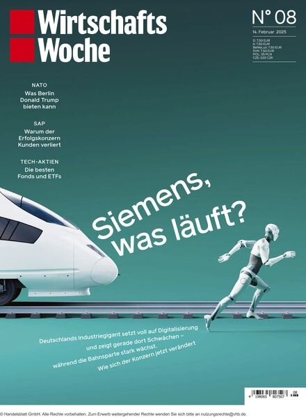 WirtschaftsWoche – 14 Februar 2025 Cover