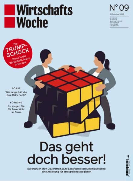 Wirtschaftswoche – 21 Februar 2025 Cover