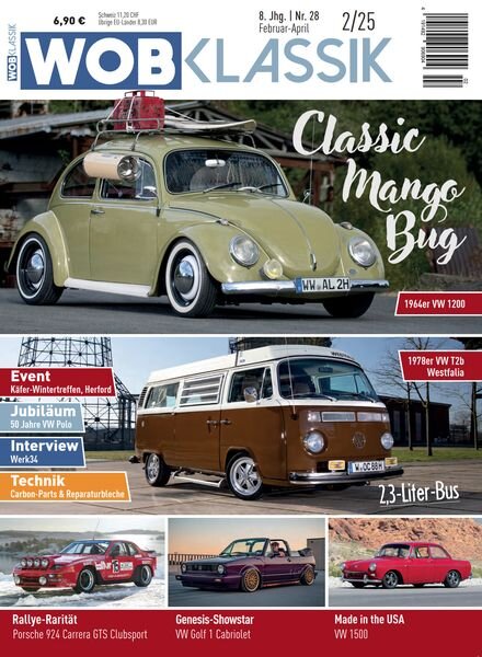 WOB Klassik – Februar-April 2025 Cover