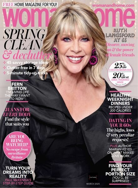 Woman & Home UK – March 2025 Cover