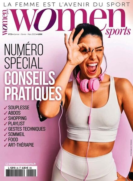 Women Sports – Janvier-Mars 2025 Cover