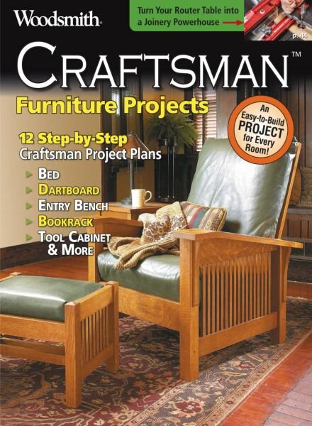 Woodsmith – Craftsman Furniture 2025 Cover