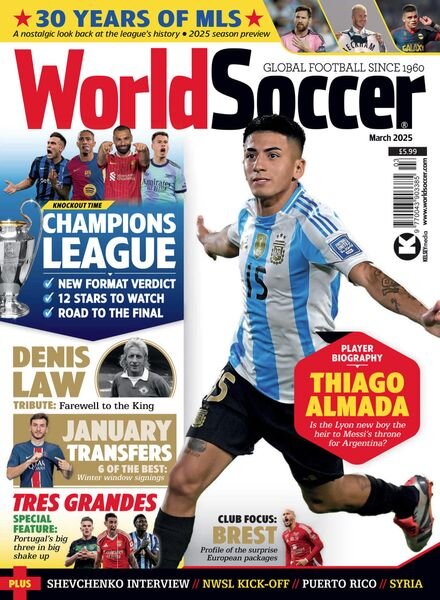 World Soccer – March 2025 Cover