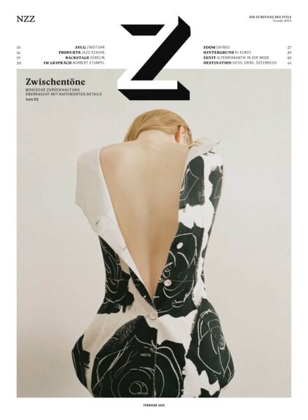 Z die Substanz des Stils – Trends 2025 Cover