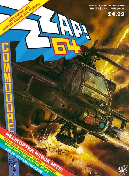 ZZAP! 64 Magazine – January-February 2025 Cover