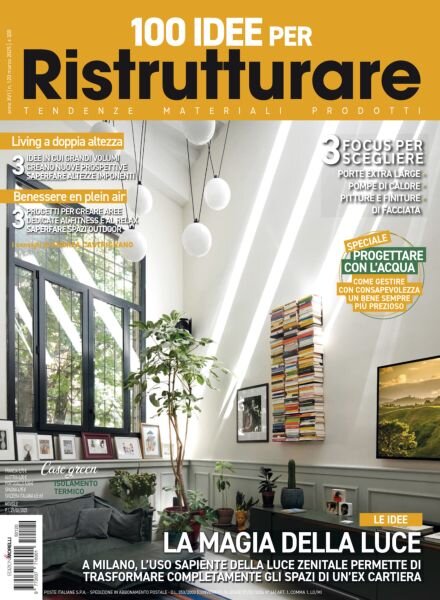 100 Idee per Ristrutturare – Marzo 2025 Cover