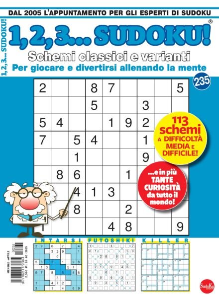 123 Sudoku – Aprile 2025 Cover