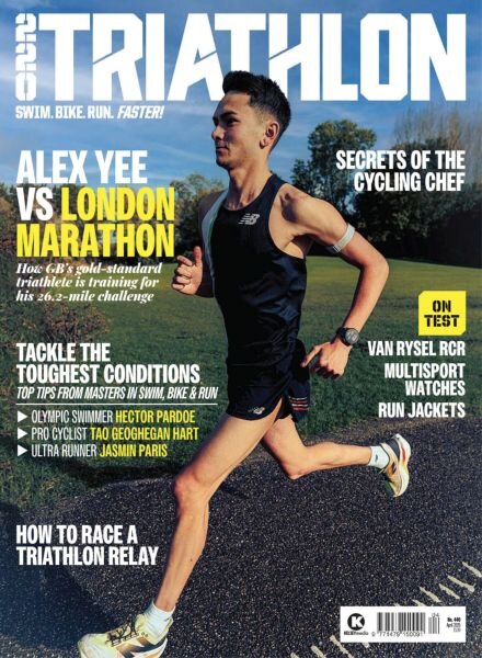 220 Triathlon UK – April 2025 Cover