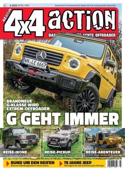 4x4action – Marz 2025 Cover