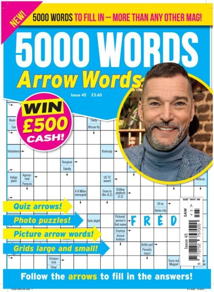 5000 Words Arrow words – March 2025 Cover