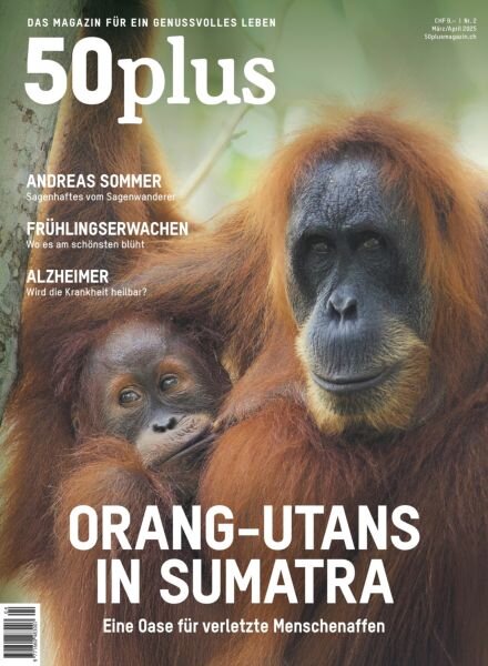 50plus Switzerland – Marz-April 2025 Cover