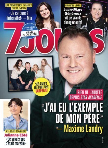 7 Jours – 21 Mars 2025 Cover