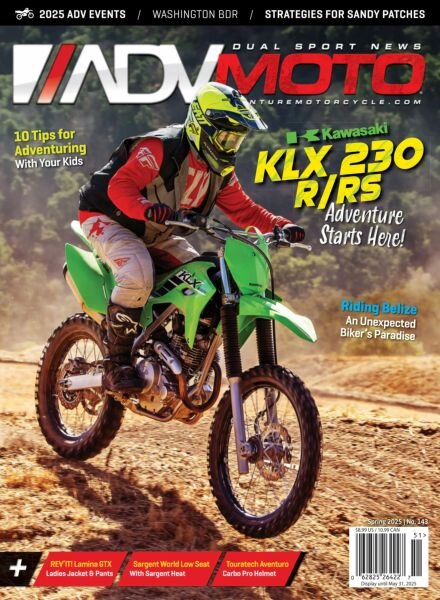 Adventure Motorcycle ADVMoto – Spring 2025 Cover