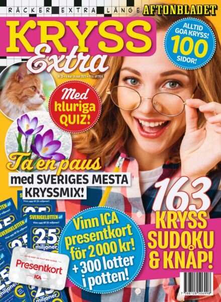 Aftonbladet Kryss Extra – 6 Mars 2025 Cover