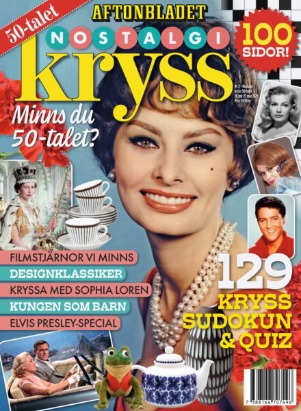 Aftonbladet Nostalgi Kryss – 28 Februari 2025 Cover