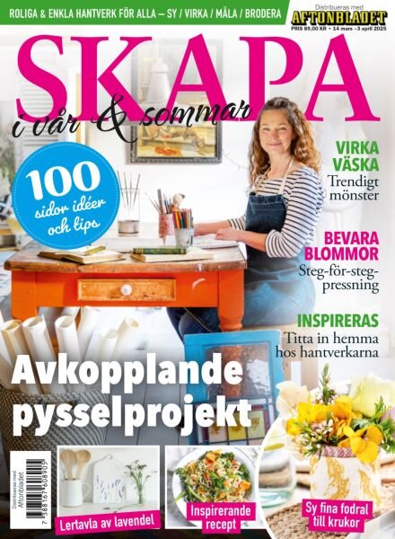 Aftonbladet Skapa – Mars 2025 Cover