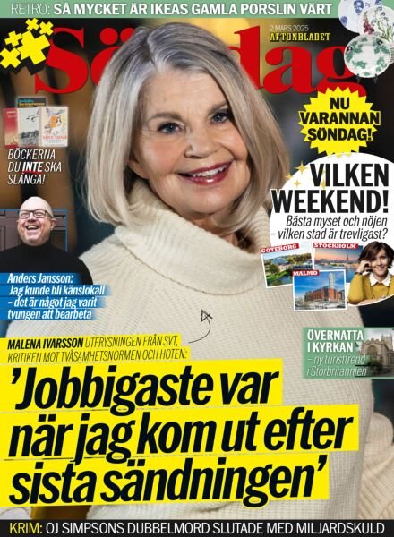 Aftonbladet Sondag – 2 Mars 2025 Cover