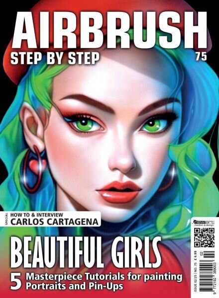 Airbrush Step by Step English Edition – March 2025 Cover