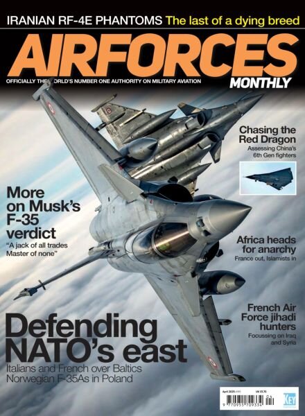 AirForces Monthly – April 2025 Cover