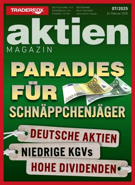 Aktien Magazin – 24 Februar 2025 Cover
