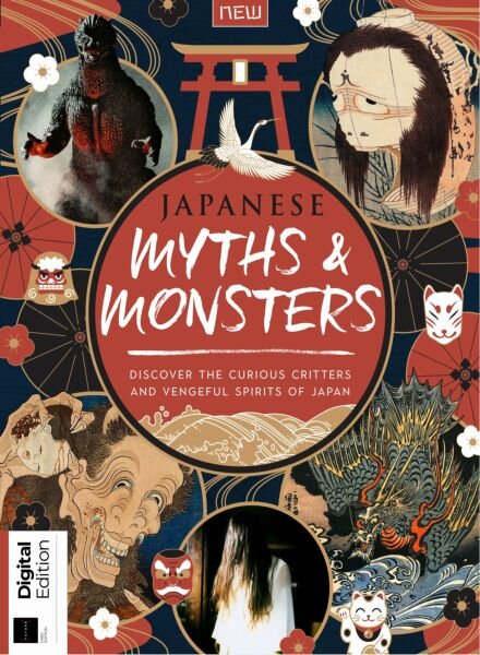 All About History Japanese Myths & Monsters – 1st Edition – March 2025 Cover
