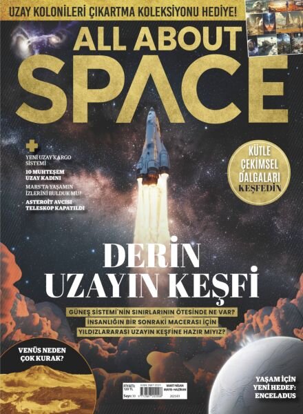 All About Space Turkiye – Mart 2025 Cover