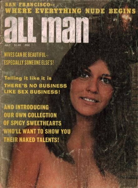 All Man – Vol 11 N 4 July 1971 Cover
