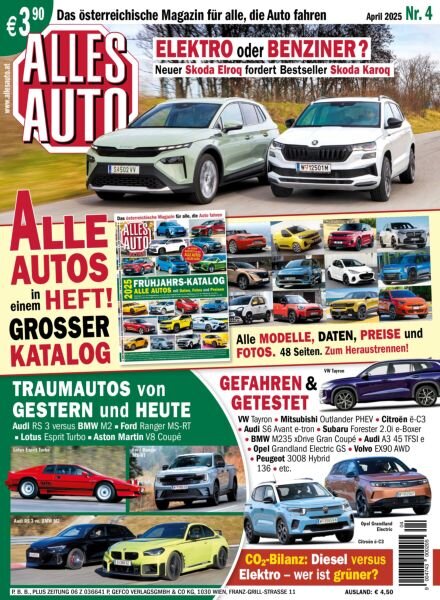 Alles Auto – April 2025 Cover