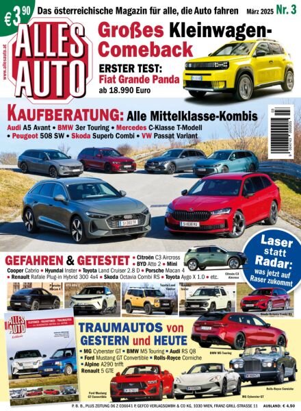 Alles Auto – Marz 2025 Cover
