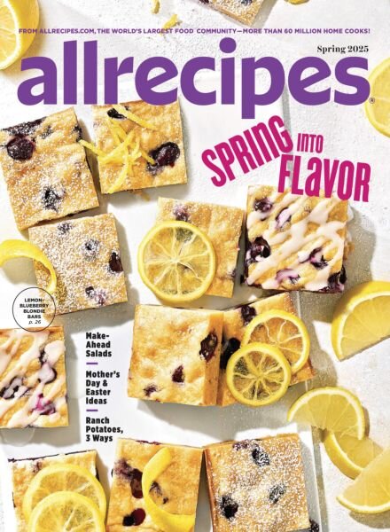 Allrecipes – Spring 2025 Cover