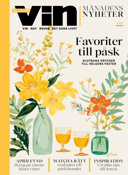 Allt om vin – Mars 2025 Cover