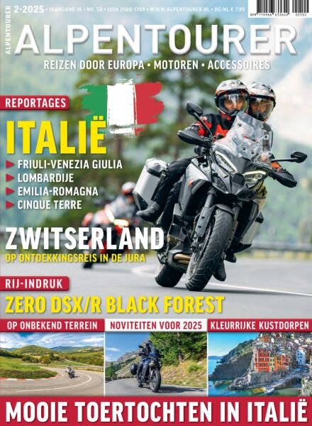 Alpentourer Benelux – Maart 2025 Cover