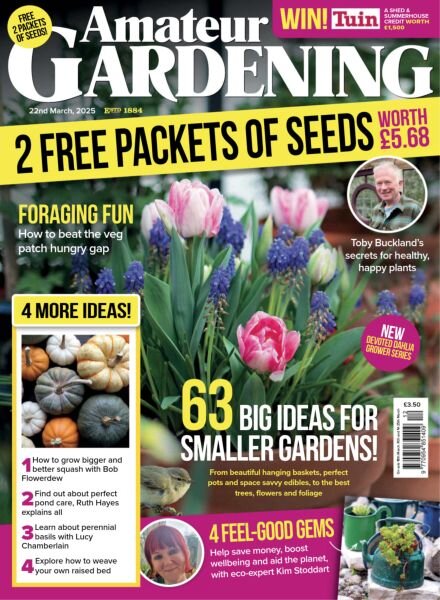 Amateur Gardening – 22 March 2025 Cover