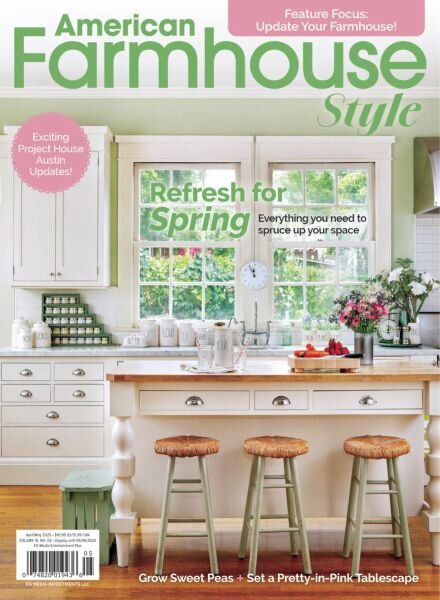 American Farmhouse Style – April-May 2025 Cover
