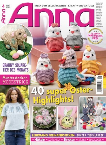 Anna Germany – April 2025 Cover