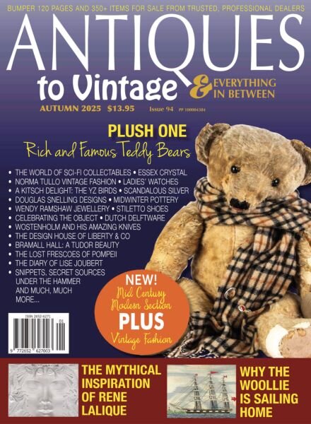 Antiques to Vintage & Everything In Between – Autumn 2025 Cover