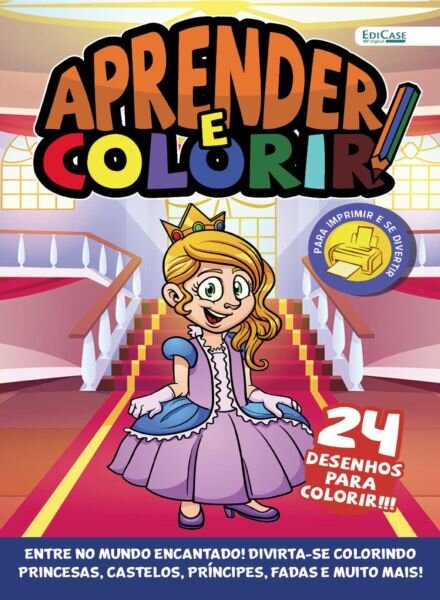 Aprender e Colorir – 15 Fevereiro 2025 Cover
