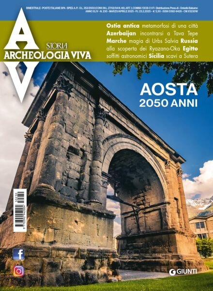 Archeologia Viva – Marzo-Aprile 2025 Cover